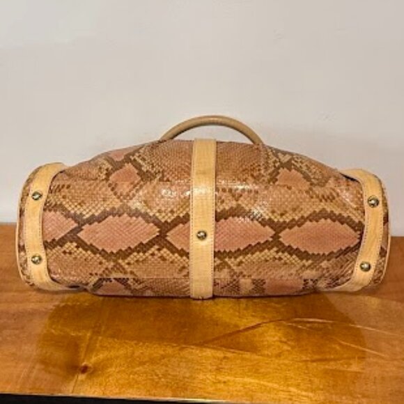 VINTAGE Fendi PITHON Skin Embossed Magic Bag - Picture 4 of 17